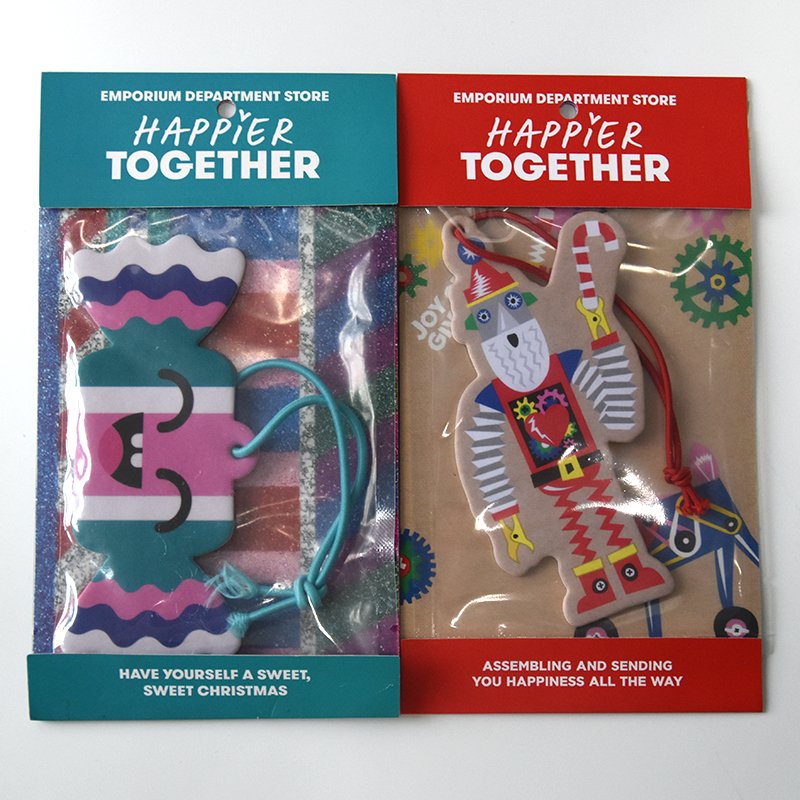 Scented Paper Hanging Fragrance Car Smell Paper Air Freshener Car Custom Logo Perfumes Paper Air Freshener