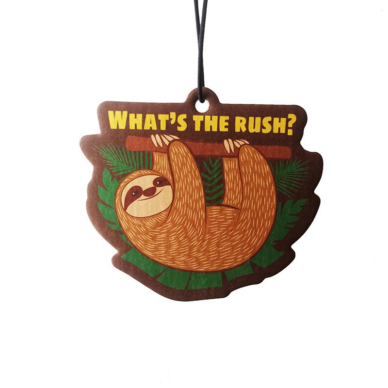 New Design Custom Scent Hanging Paper Air Freshener Design Logo Room Hanging Paper air freshener