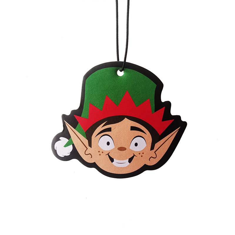 New Design Custom Scent Hanging Paper Air Freshener Design Logo Room Hanging Paper air freshener