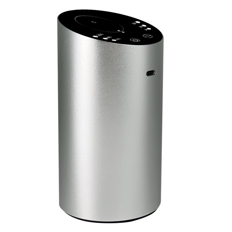 Essential Oil Nebulizing Diffuser Car Air Freshener USB Auto Aromatherapy Nebulizer Aluminum Alloy Waterless Diffuser