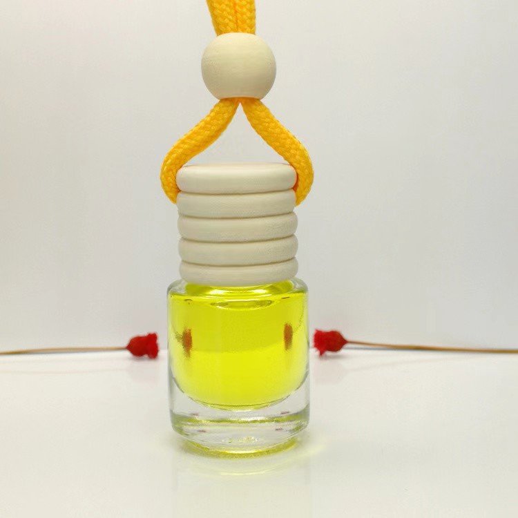 Personalised 8ML Luxury Car Perfume Diffuser Air Freshener Bottle Customised Lily & Ocean Fragrance Hanging Pendant Car Perfume