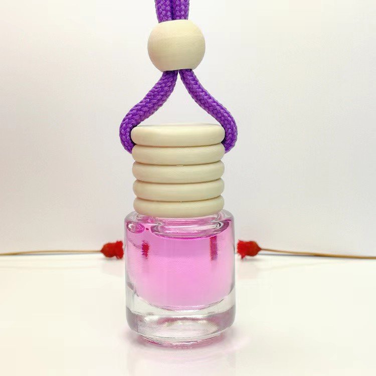 Personalised 8ML Luxury Car Perfume Diffuser Air Freshener Bottle Customised Lily & Ocean Fragrance Hanging Pendant Car Perfume