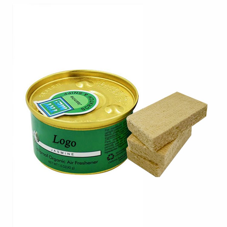 Eco-friendly Scents Cans Freshener Custom Logo Smell Wood Car Air Freshener Perfume for Car