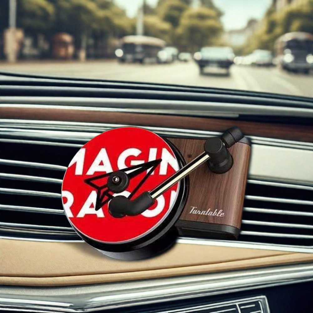 New Arrival Turntable Phonograph Car Record Player Car Air Freshener