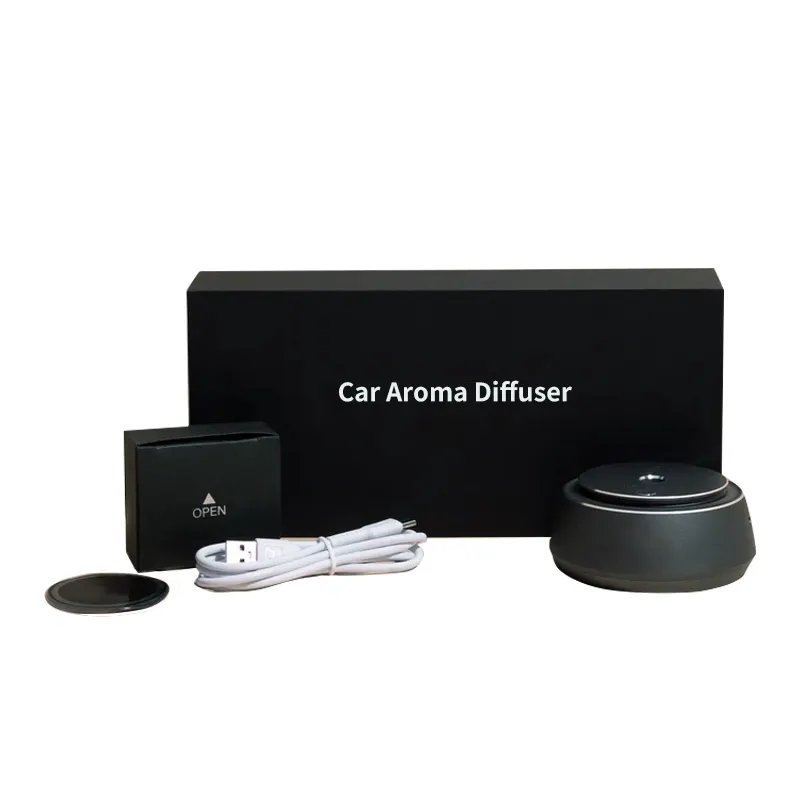 Automatic Activation Waterless Portable Smart Ultrasonic Car Diffuser USB Car Air freshener Smell Aroma Difuser for Car