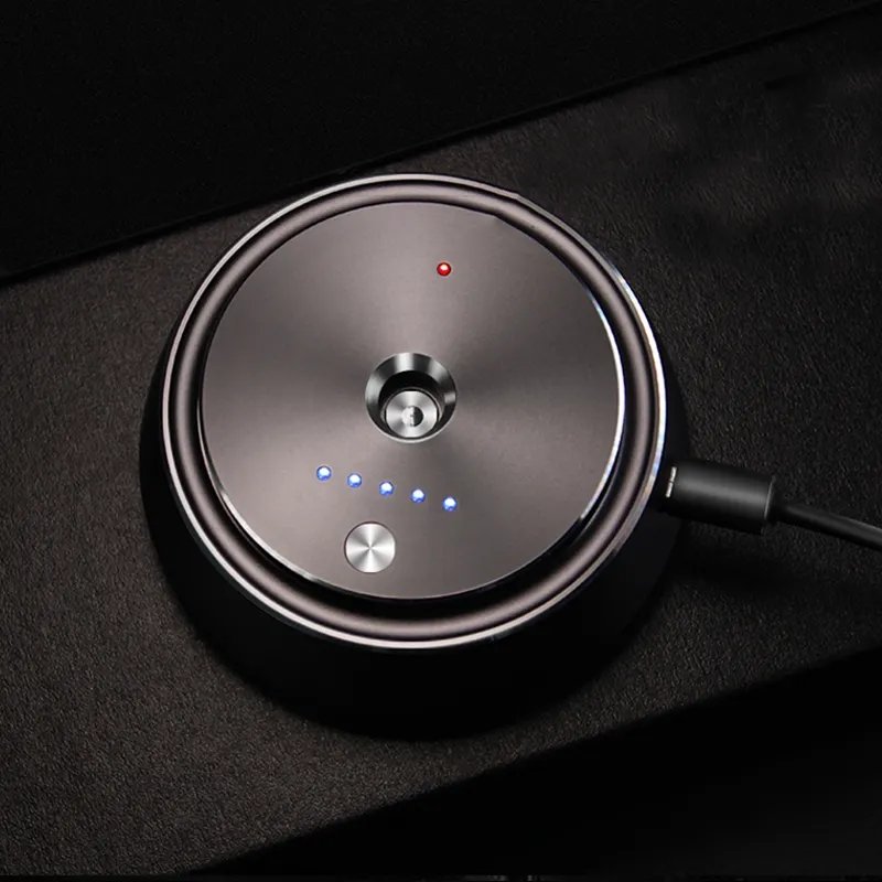 Automatic Activation Waterless Portable Smart Ultrasonic Car Diffuser USB Car Air freshener Smell Aroma Difuser for Car