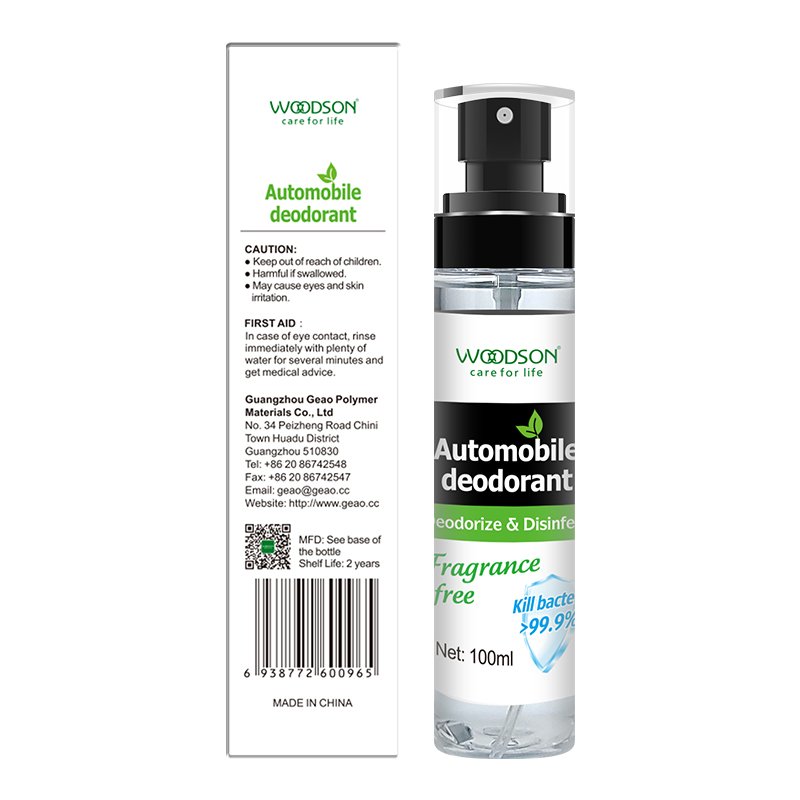 100ml Automobile Fresh Odor Eliminator Liquid Air Freshener Spray Plant Formula Remover For Cars