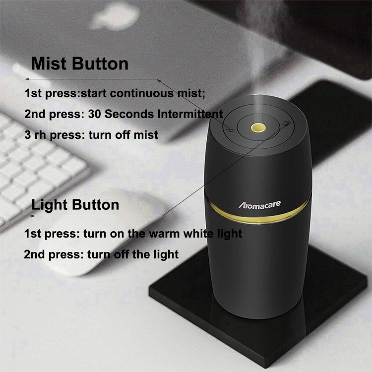 Aromacare wholesale USB essential oil humidifier air freshener Car aroma diffuser portable Aromatherapy defusers