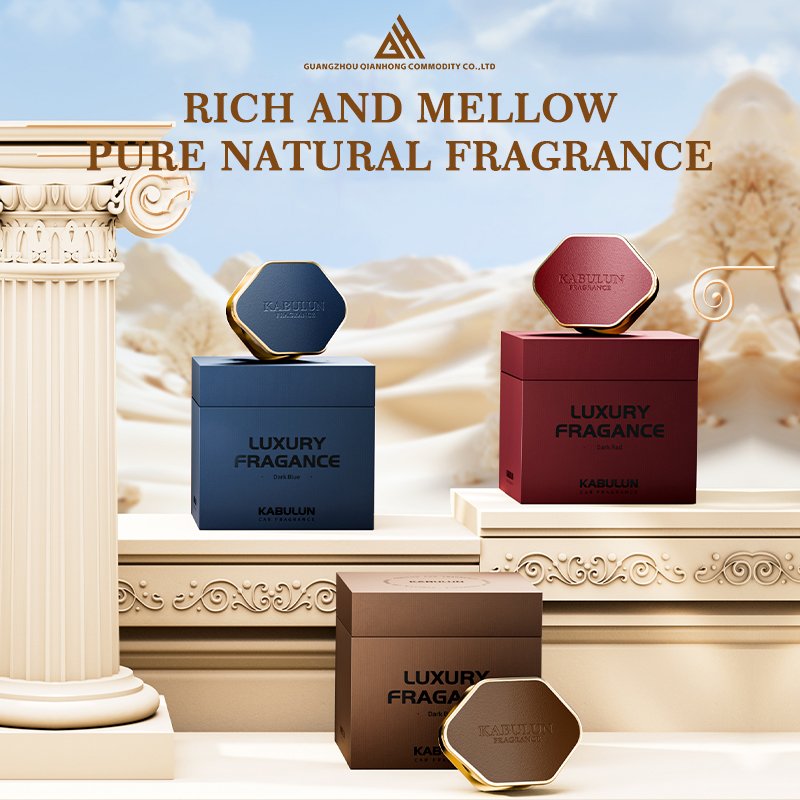 Custom Logo Car Air Freshener with Aromatherapy Modern Style Air Purifier Perfume for Car's Air Conditioner Car Fragrance Aroma