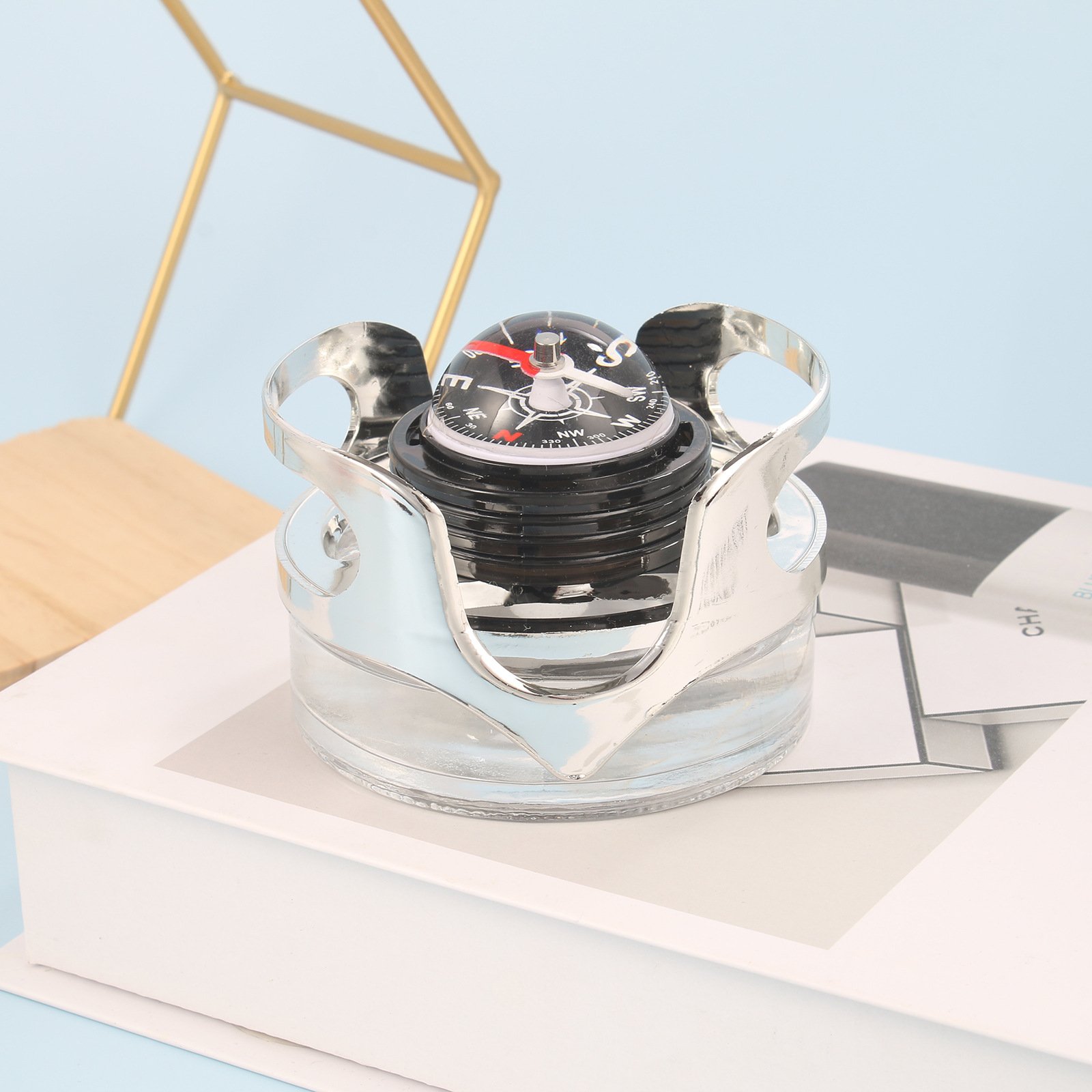 Car Perfume Big eyes with clock Full Range Car Air Freshener Penyaman Udara Kereta