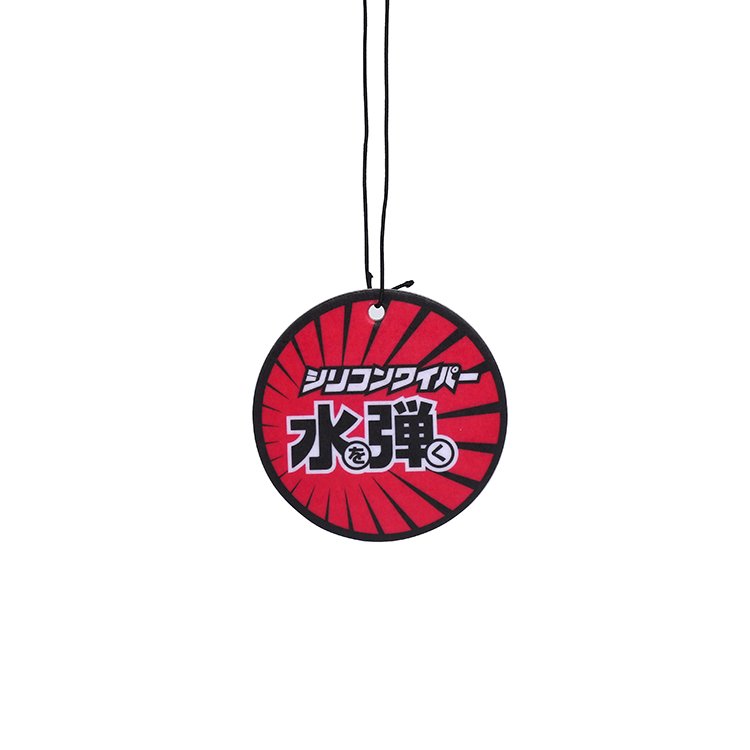 OEM Custom logo cotton paper hanging car air freshener