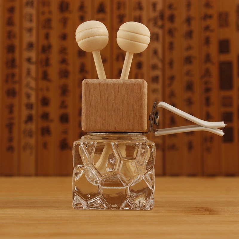 Empty Essential Oil Diffuser Bottle Car Air Freshener Vent Clip Auto Aromatherapy Fragrance Ornament Perfume Diffuser Bottle