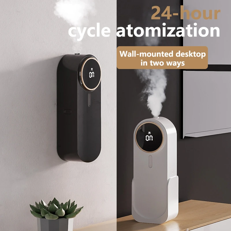 Household Wall-mounted Electronic Air Freshener USB Rechargeable Aromatic Essential Oils Diffuser Perfume Diffuser