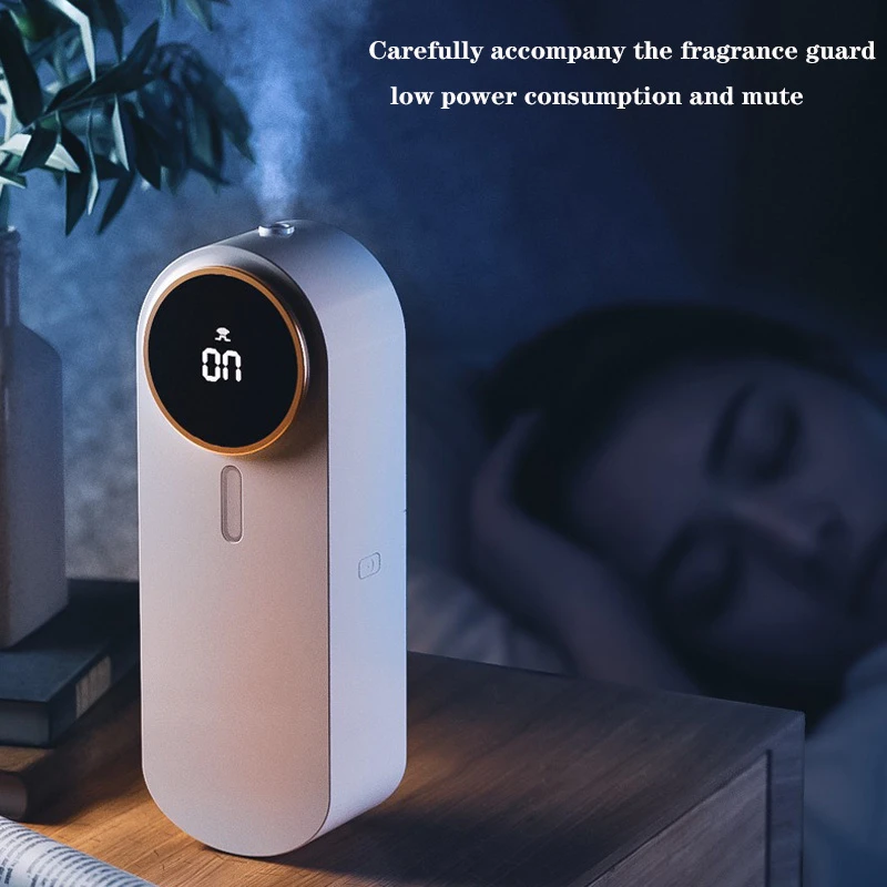 Household Wall-mounted Electronic Air Freshener USB Rechargeable Aromatic Essential Oils Diffuser Perfume Diffuser