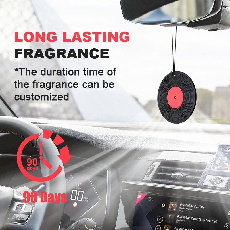 Masthome Creative Disc Design Car Perfume Scent Fragrance Aroma Diffuser Interior Air Freshener Car Freshener