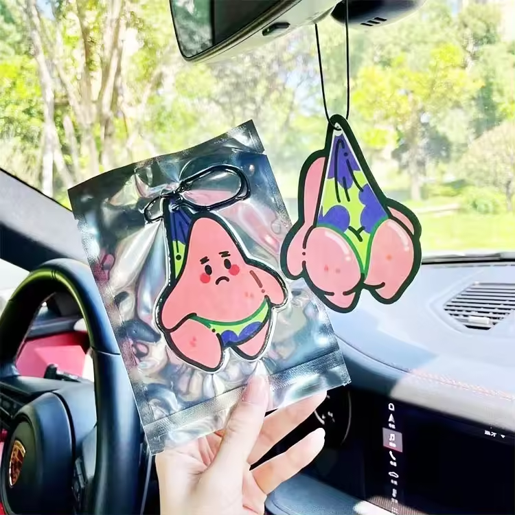 Promotional gifts customized car air freshener wholesale