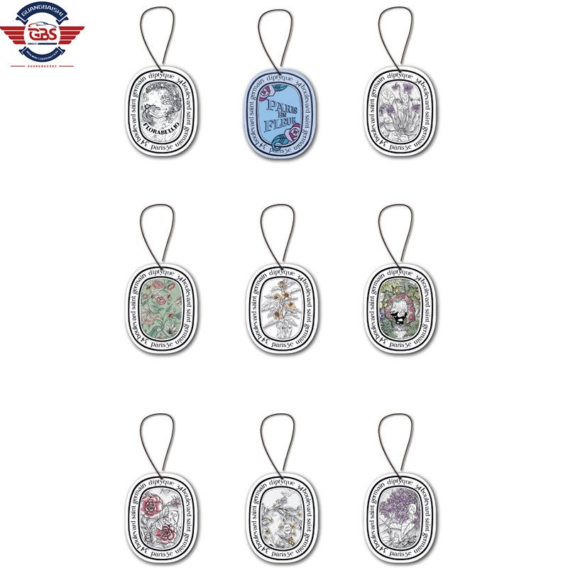 New Auto Scent Perfume Women Car Air Freshener Lasting Fragrance Perfume Hanging Car Perfume Ornaments