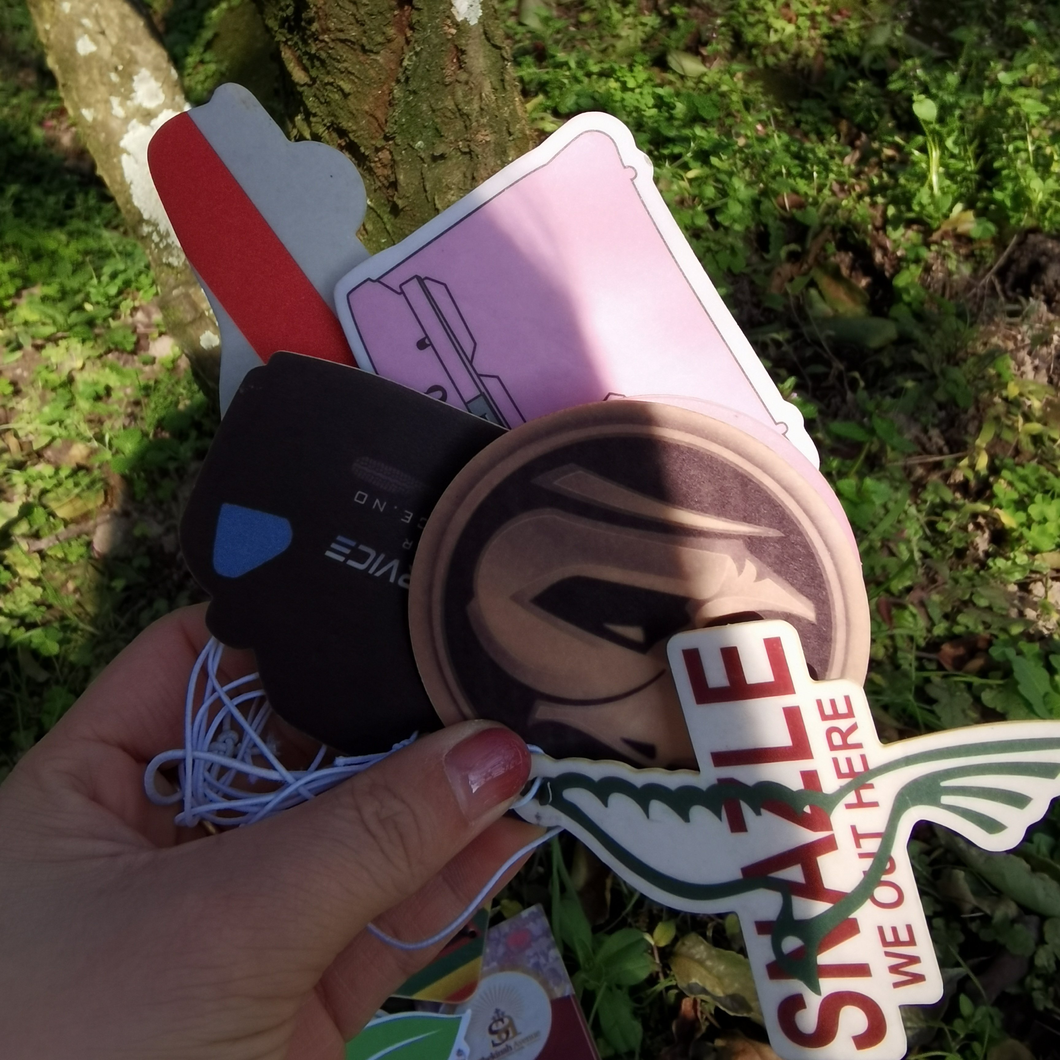 Customized Hanging Car Perfume Papers Car Interior Decoration Air Freshener Auto Car Ornaments