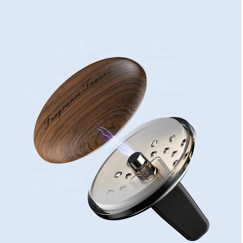 Car Interior Accessories 2024 Wooden Car Aromatherapy Perfume Car Air Freshener