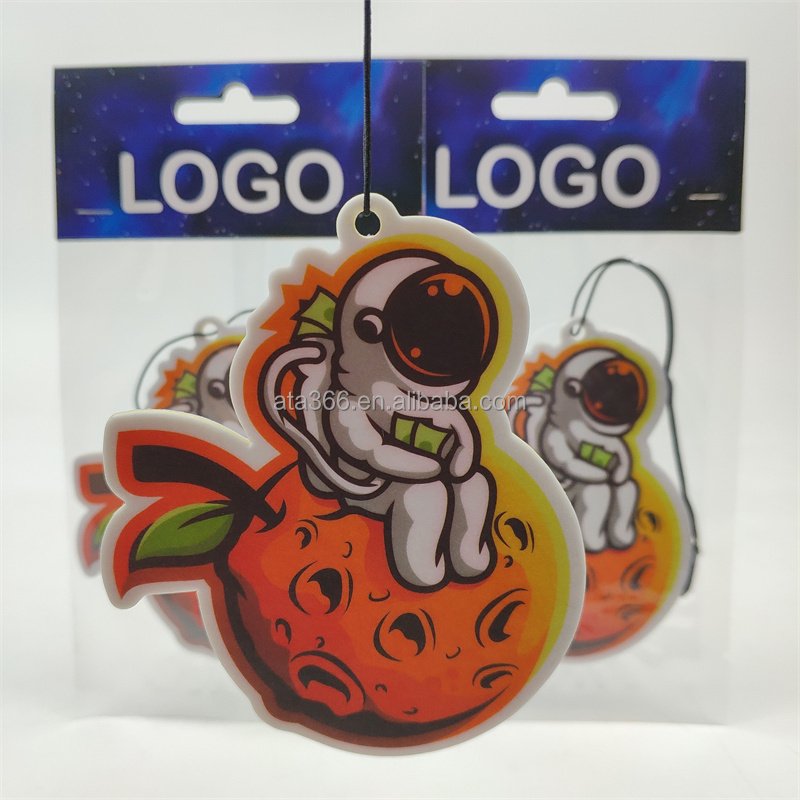 8 Custom Bad Man Bunny Scented Paper Air Freshener Logo Design For Air Perfume Car Smell Scent Fragrance Air Freshener