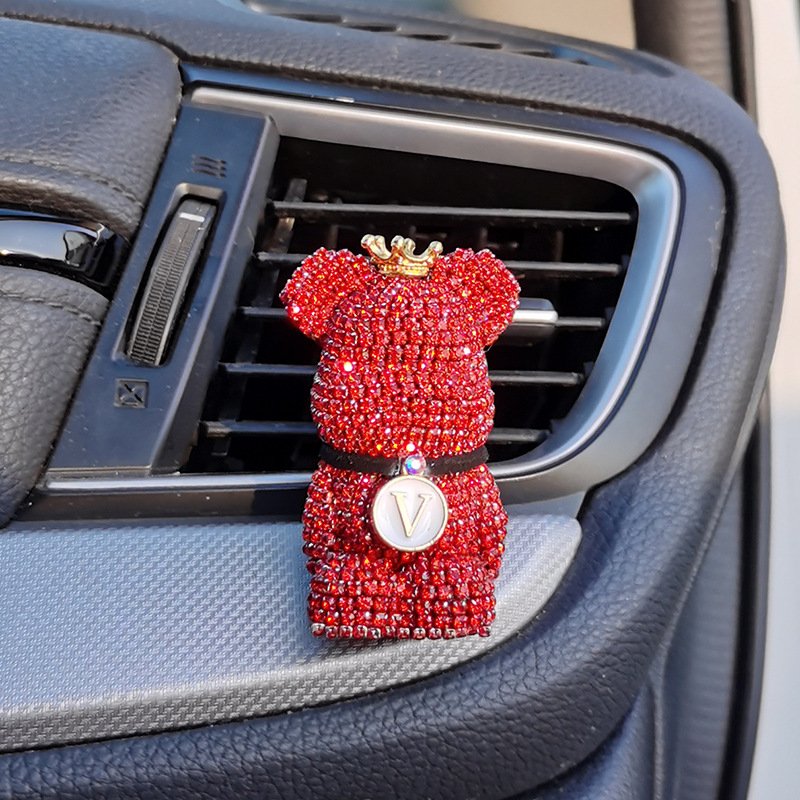 Wholesale Sparkly Car Vent Clip Air Freshener Car Aroma Fragrance Diffuser Car Interior Decoration Accessories