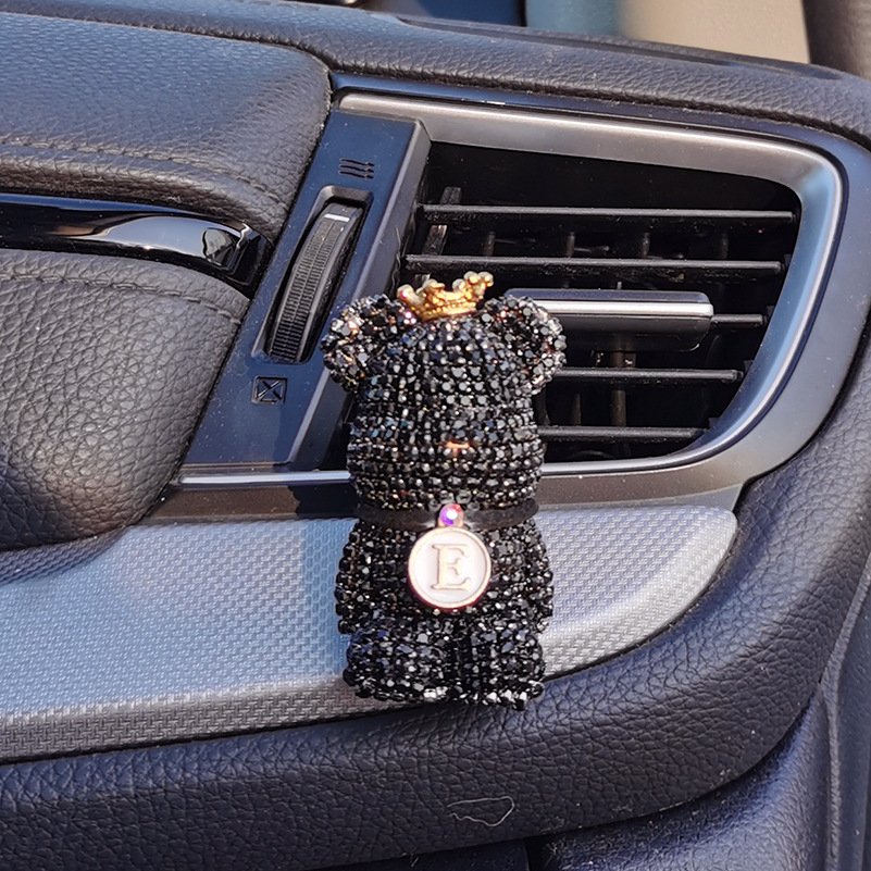 Wholesale Sparkly Car Vent Clip Air Freshener Car Aroma Fragrance Diffuser Car Interior Decoration Accessories