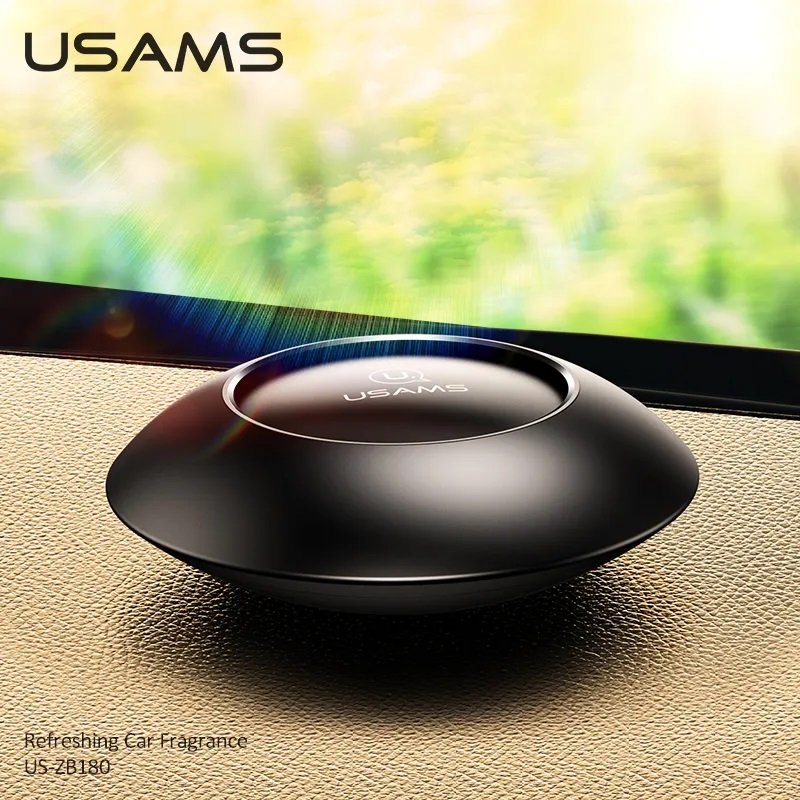 USAMS ZB180 Car Dashboard Fragrance Diffuser Portable Refreshing Pperfume Aair Freshener Aromatherapy