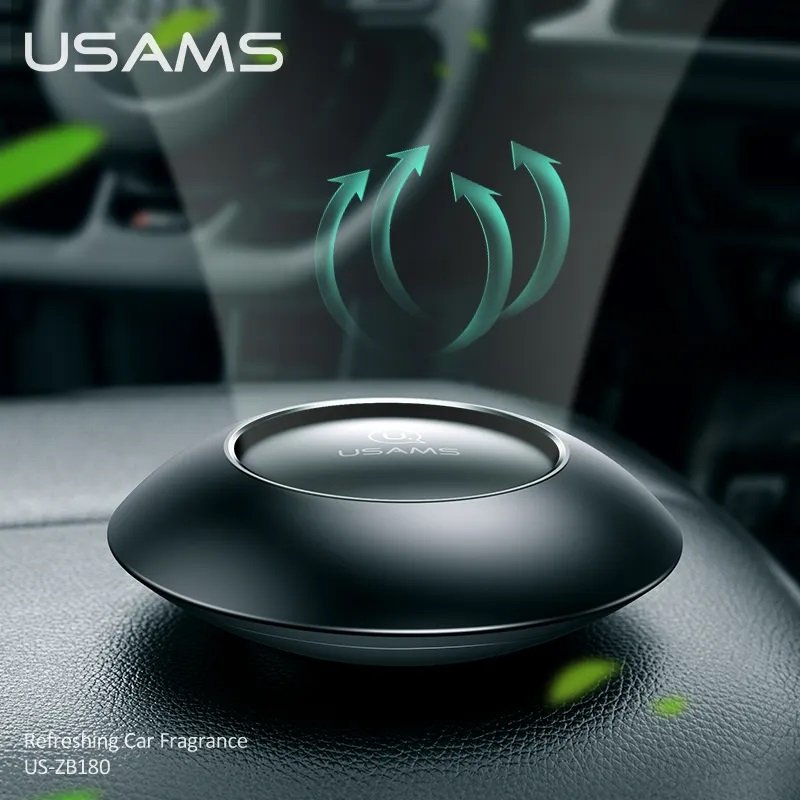 USAMS ZB180 Car Dashboard Fragrance Diffuser Portable Refreshing Pperfume Aair Freshener Aromatherapy