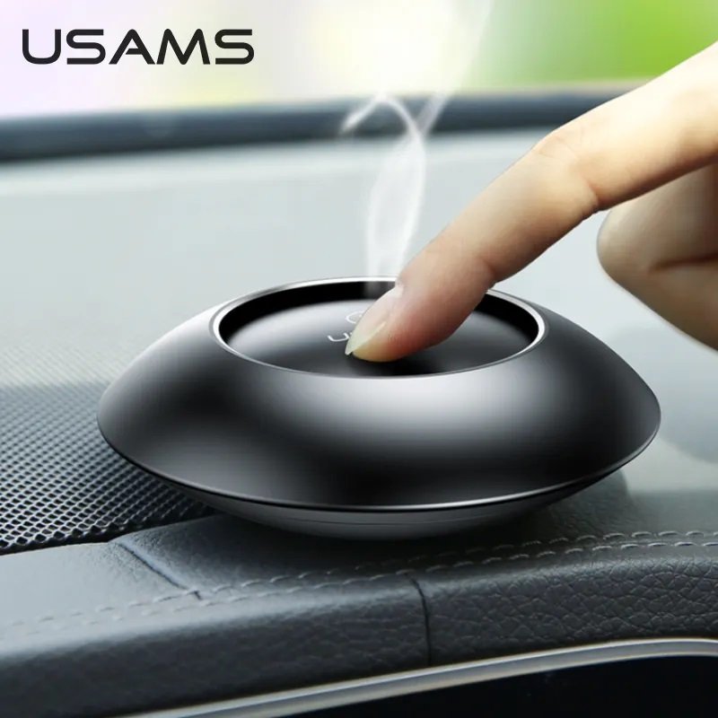 USAMS ZB180 Car Dashboard Fragrance Diffuser Portable Refreshing Pperfume Aair Freshener Aromatherapy