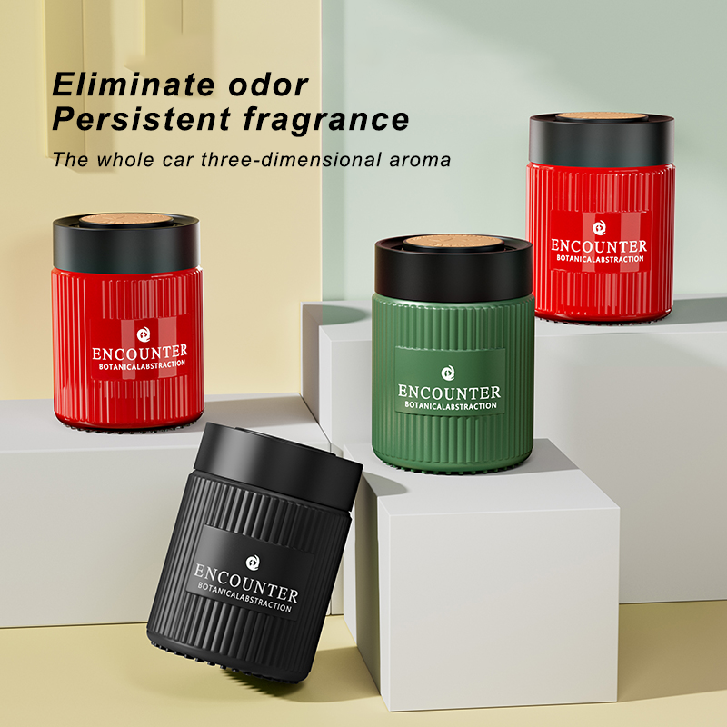 High-End Car Aromatherapy Balm Solid Fragrance Car Perfume Diffuser Gel Air Freshener