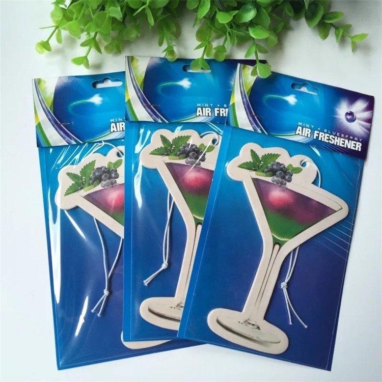 Cartoon Cute Car Shape Good Smell All Scents Custom Air Freshener Paper For Car