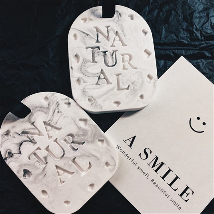 Home Car Hotel Lobby Air Freshener Stocked Hanging Scented Ceramic Aroma Flower Plaster Fragrance Essential Oil Diffuser