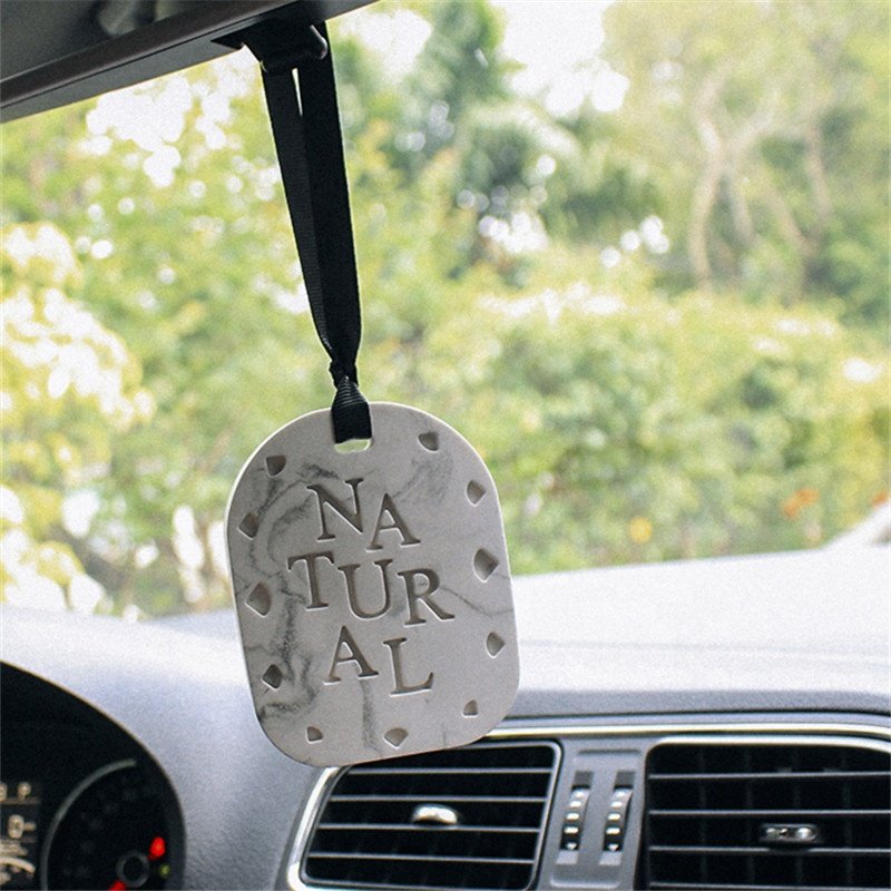 Home Car Hotel Lobby Air Freshener Stocked Hanging Scented Ceramic Aroma Flower Plaster Fragrance Essential Oil Diffuser