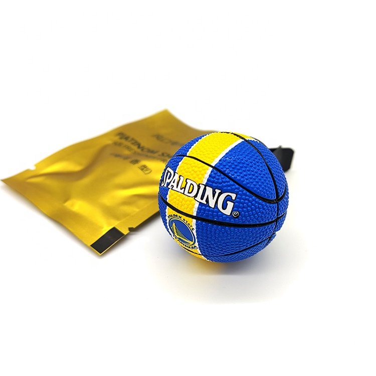 Auto Accessoires Personalized Rubber Lakers Mixed Batch Souvenirs 3D Ball Plastic NBA Basketball Car Air Freshener