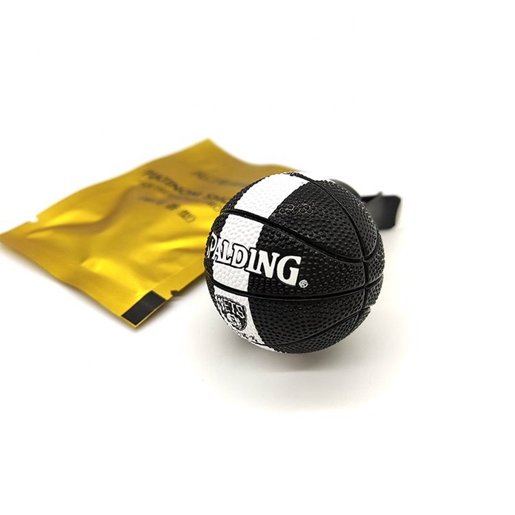 Auto Accessoires Personalized Rubber Lakers Mixed Batch Souvenirs 3D Ball Plastic NBA Basketball Car Air Freshener