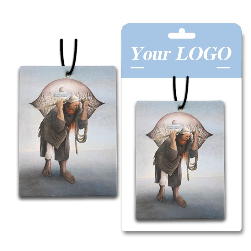 Custom Luxury Car Scents Air Freshener Perfume Customized Paper Hanging Car Air Freshener Wholesale