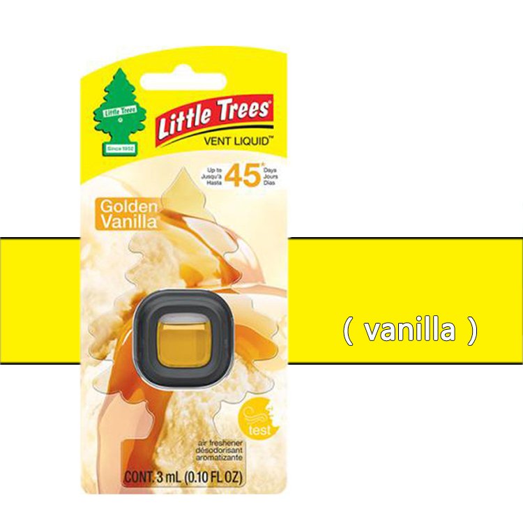 Hot Selling Customized Scent Long Lasting 45Days Small Square Shape Membrane Little Trees Car Vent Air Freshener