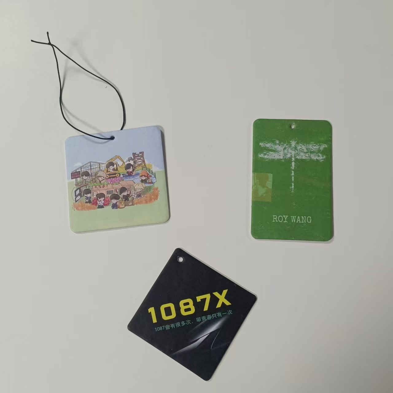 Wholesale cute cartoon custom logo air freshener interior accessories for car use