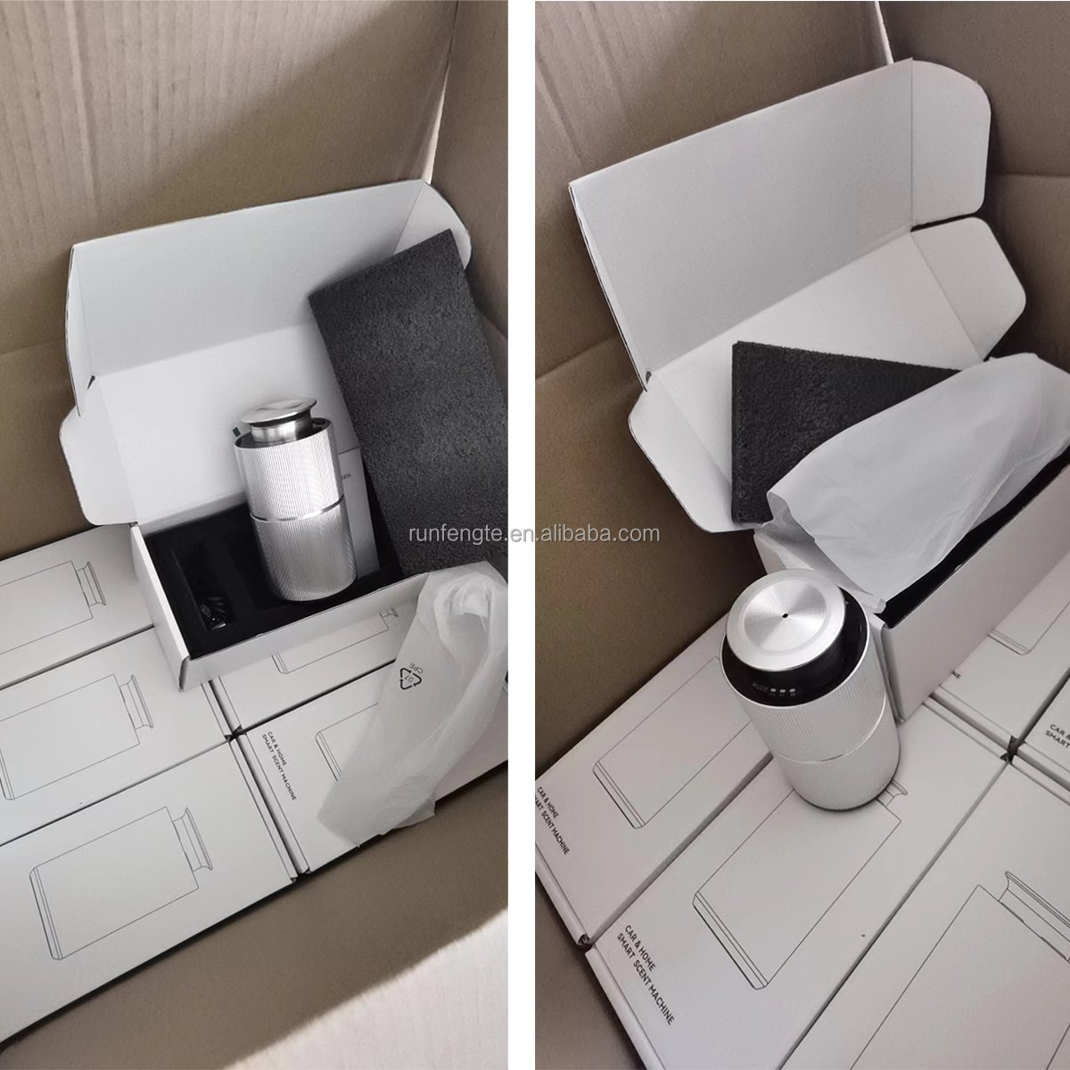 Personalised Auto Car Smell Air Freshener Machine Portable Aromatherapy Mist Maker Perfume Air Freshener Diffuser for Car
