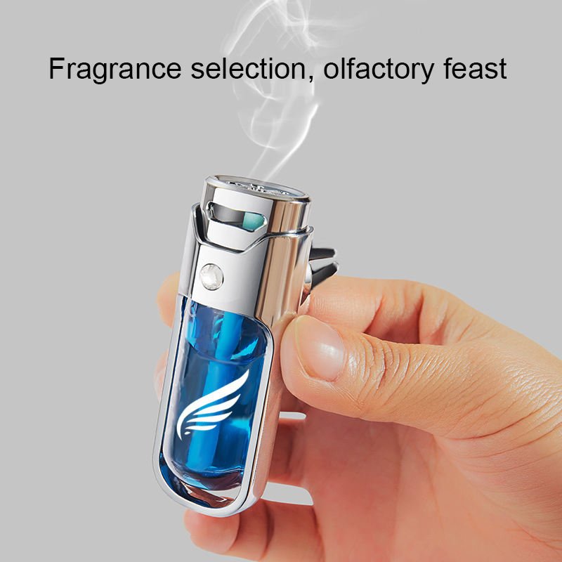 Factory direct sale wholesale creative universal vent liquid empty bottle car air freshener absorb odor perfume