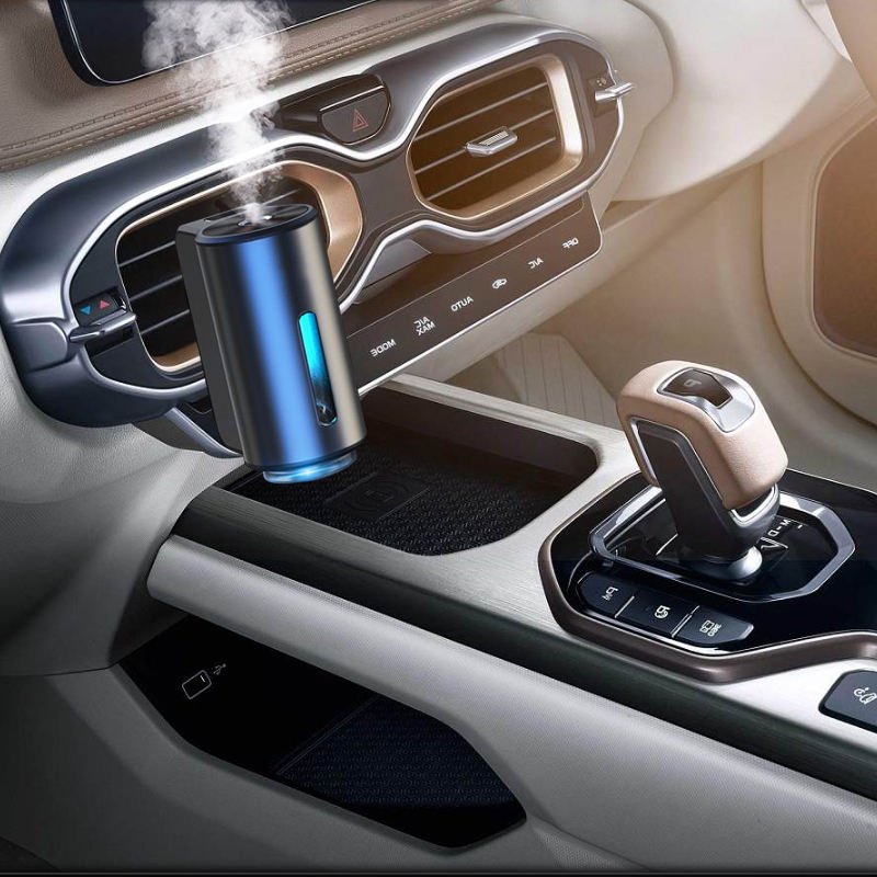 Fragrance Manufacturers 3 Refill Scents Auto Luxury Car Vent Clip Perfume Smart Diffuser Custom Car Air Freshener With Logo
