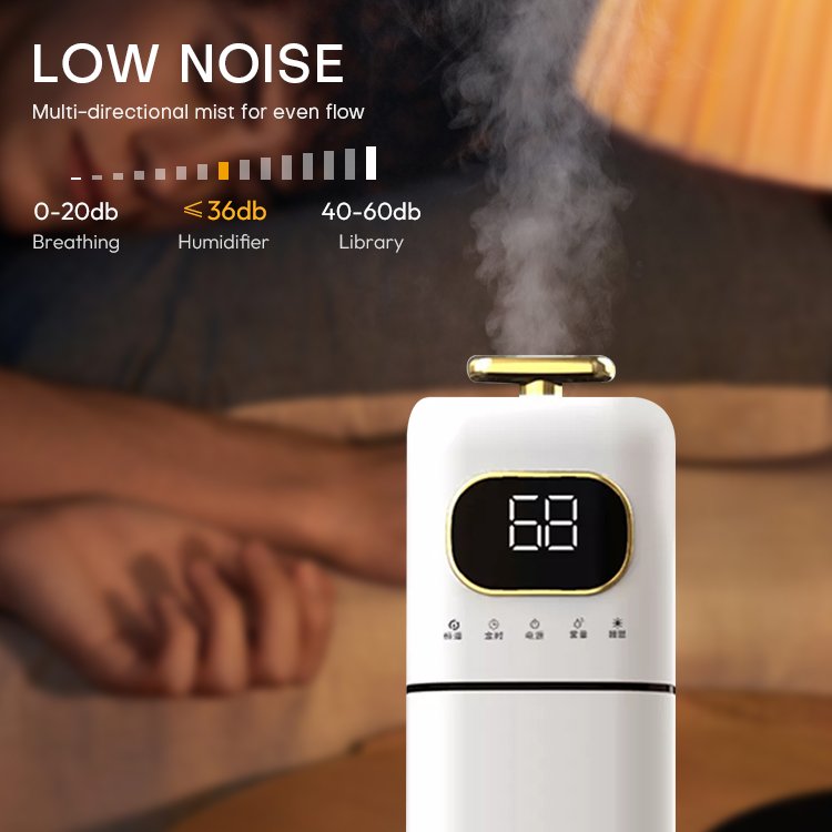 Smart Remote Control 9L Ultrasonic Air Humidifier Home Appliances Big Capacity Freshening Electric Home Office Hotel Car