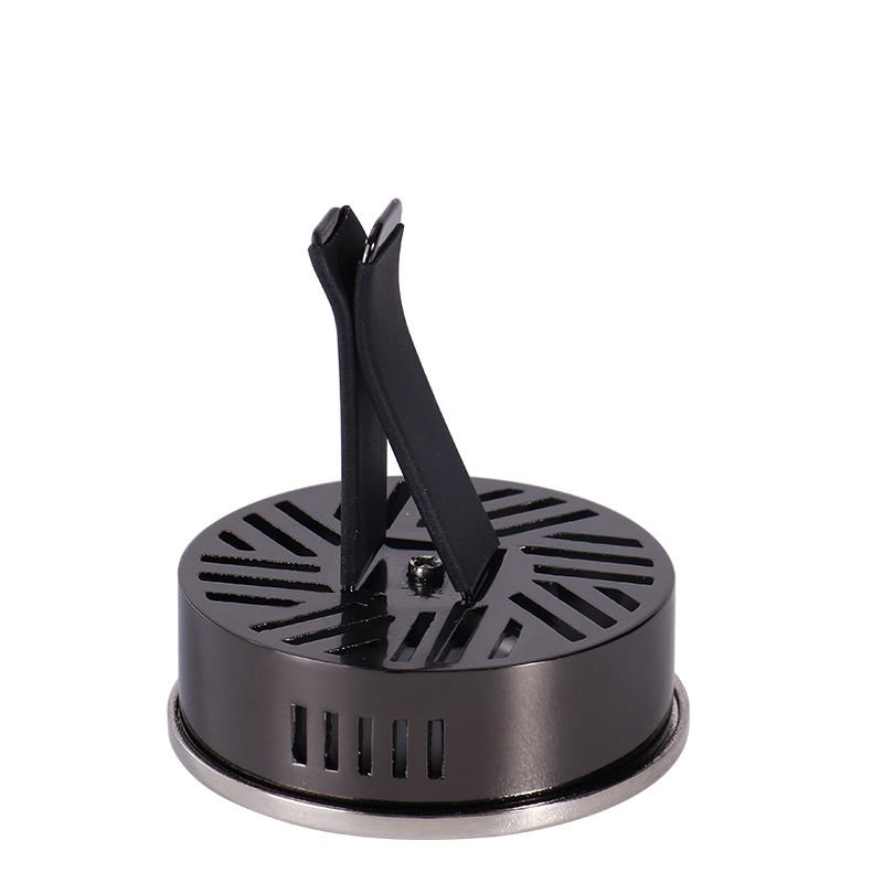 DIY Logo Design Portable Perfume Mini Metal Car Air Vent Clip Sublimation Blanks Car Airshener with Aluminum Sheet