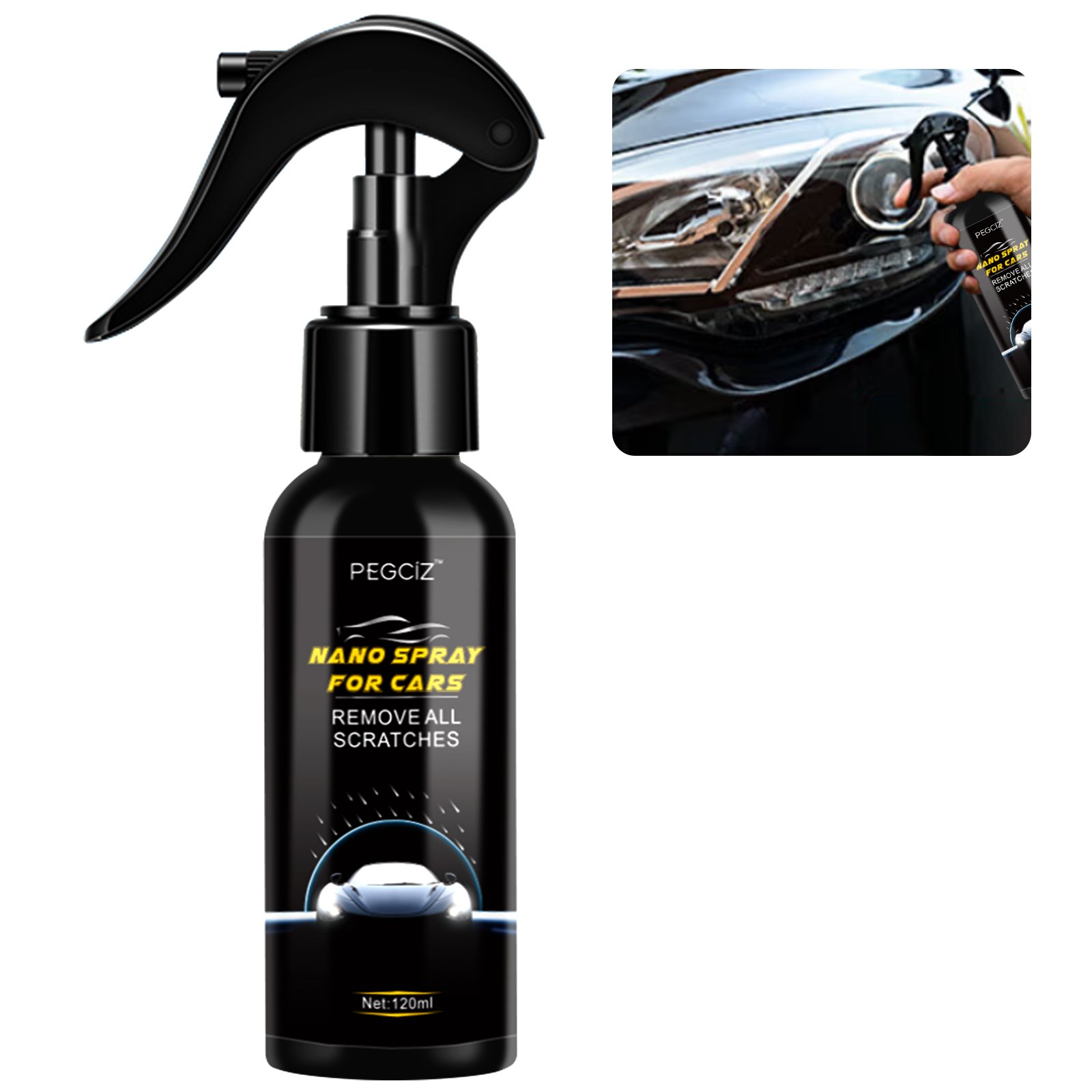 Car Nano Ceramic Coating Polishing Spraying Wax For Auto Agent Ceramic Car Wash Fortify Quick Coat Polish & Sealer Spray