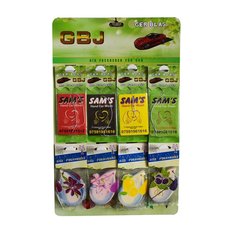 Best choice custom car freshener package,3d stereoscopic Heart-shaped car flag air freshener