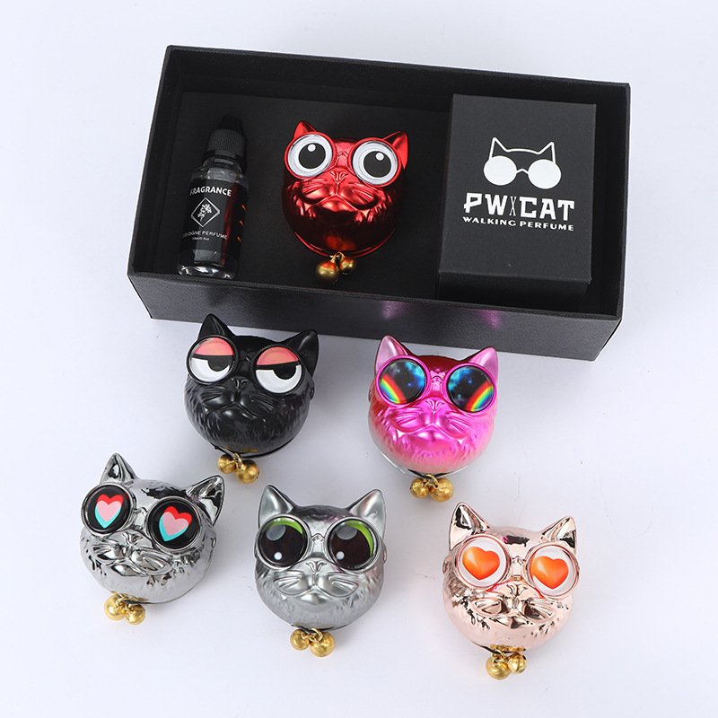 Air Vent Capsule Scent Refill Scent Fragrance Bag Perfume Diffuser Air Vent Clip Car PW Cat Air Freshener