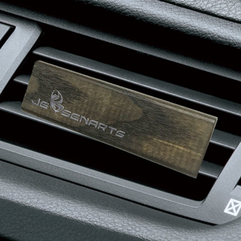 Luxury Wooden Liquid Membrane Diffuser Car Perfume Fragrance Scented Air Freshener With Clip