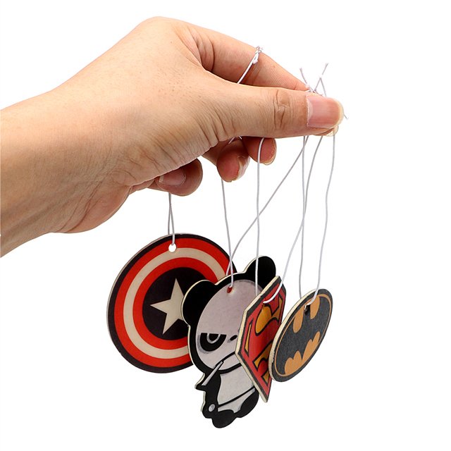 Custom paper car air freshener