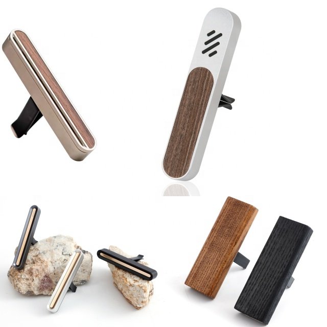 Custom Luxury Car Gel Perfume Diffuser with Ambient Lighting Aromatherapy Air Freshener for Vent Placement