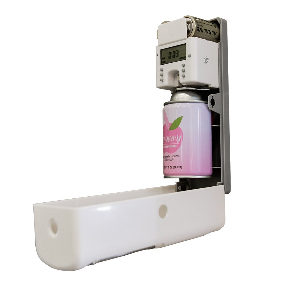 Electric LCD Battery Operated Air Freshener Automatic Spray Perfume Fragrance Spray Aerosol Dispenser For Hotel